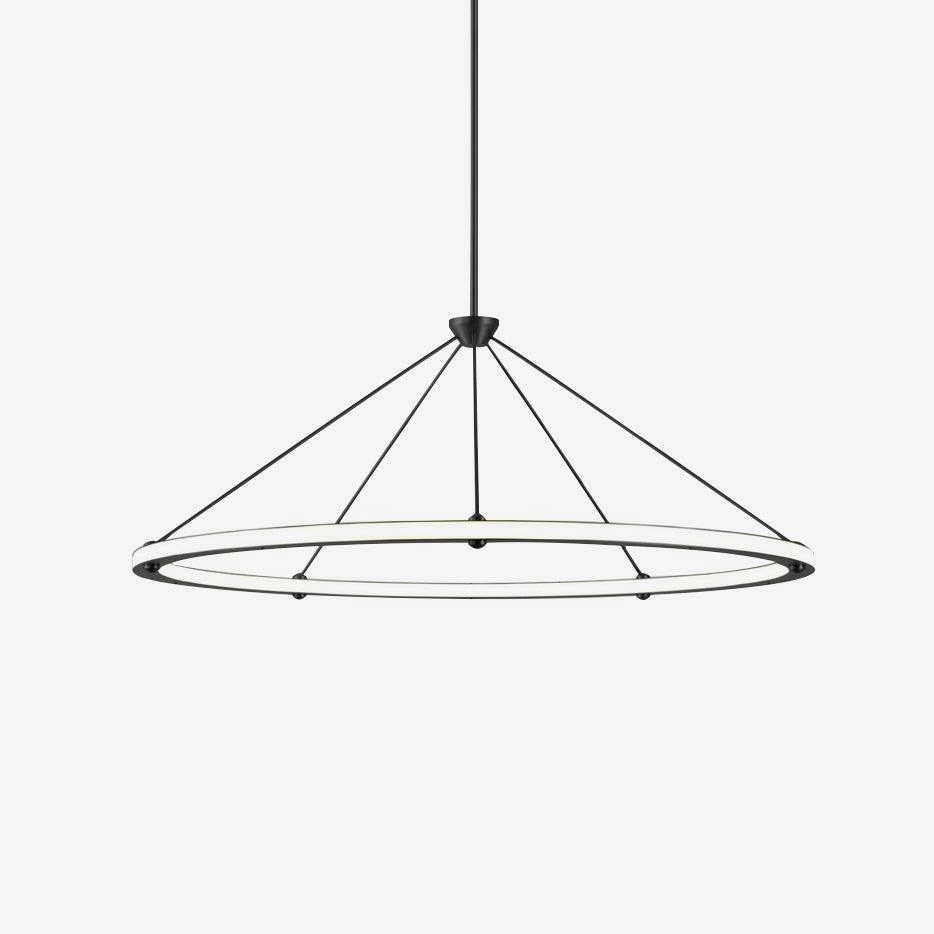 Cascading Ring Circle Pendant Lamp