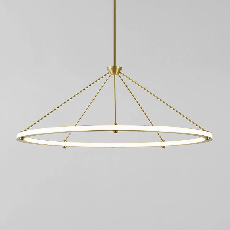 Cascading Ring Circle Pendant Lamp