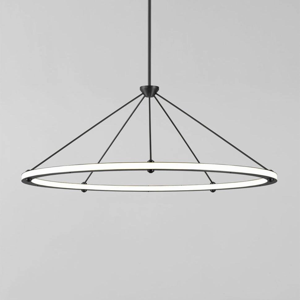 Cascading Ring Circle Pendant Lamp