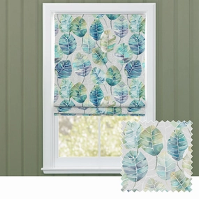 Cassava Printed Cotton Made to Measure Roman Blinds Capribedding sets ,throw blankets 