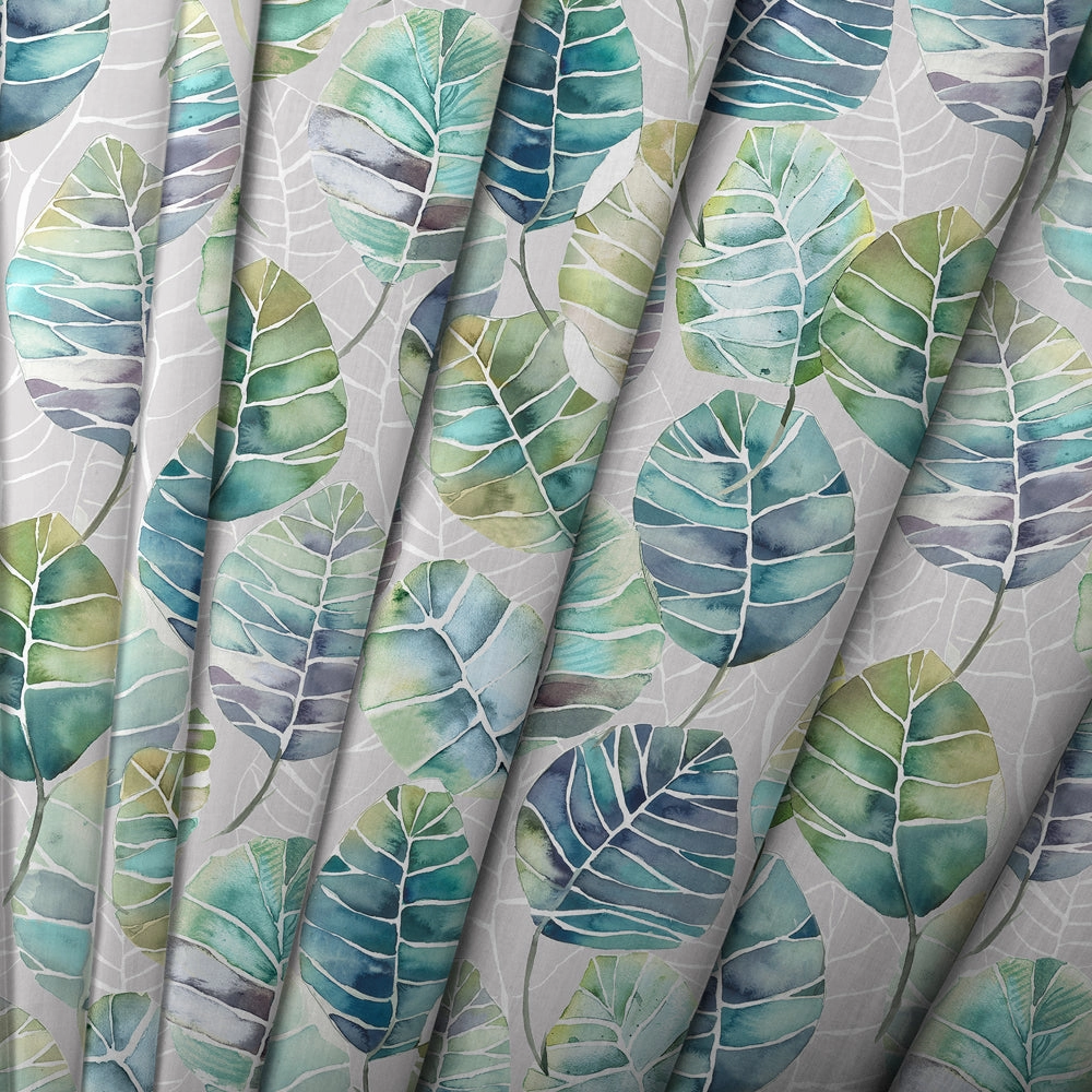 Cassava Printed Cotton Made to Measure Roman Blinds Capri