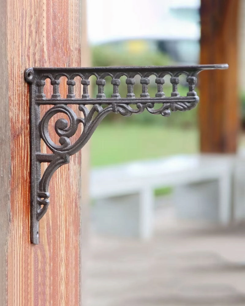 Cast Iron Decorative Shelf Set