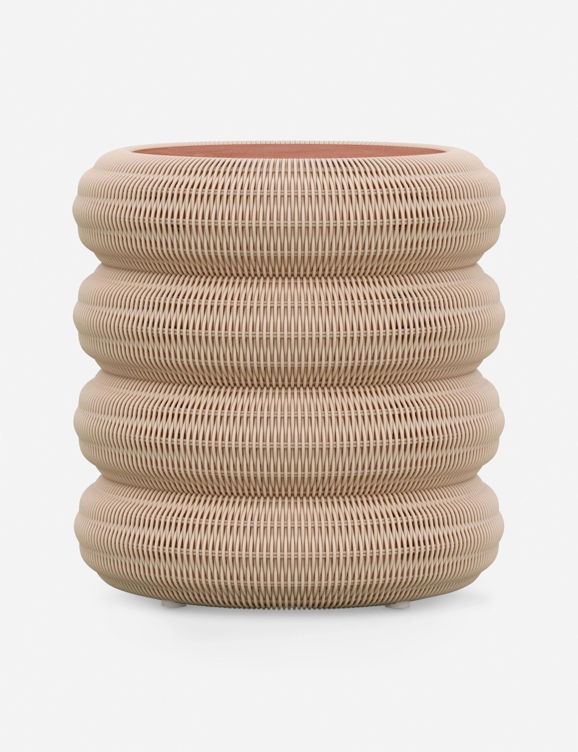 Castaneda Indoor / Outdoor Round Side Table