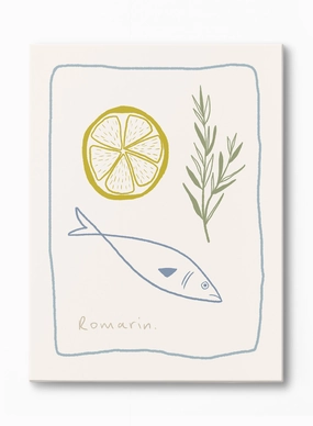 Catch of the Day, Canvasindoor decorative canvas print