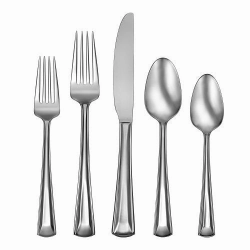 Cella 42 Piece Flatware Seteco-friendly bamboo fiber tableware set 