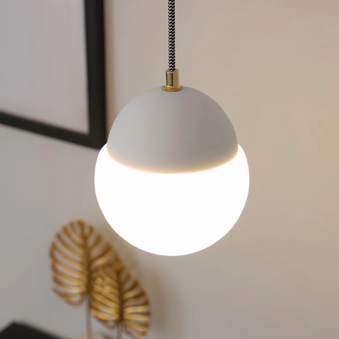 Cement Eclipse Pendant Lamp