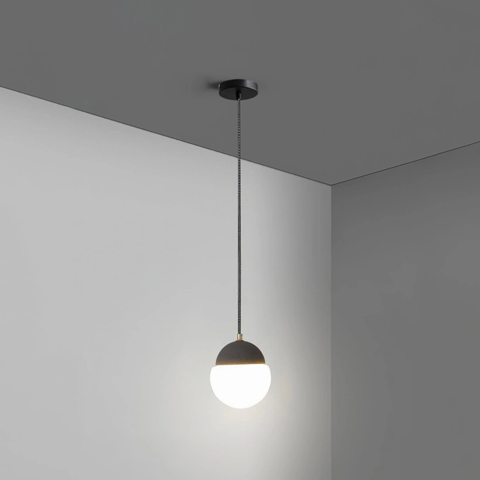 Cement Eclipse Pendant Lamp