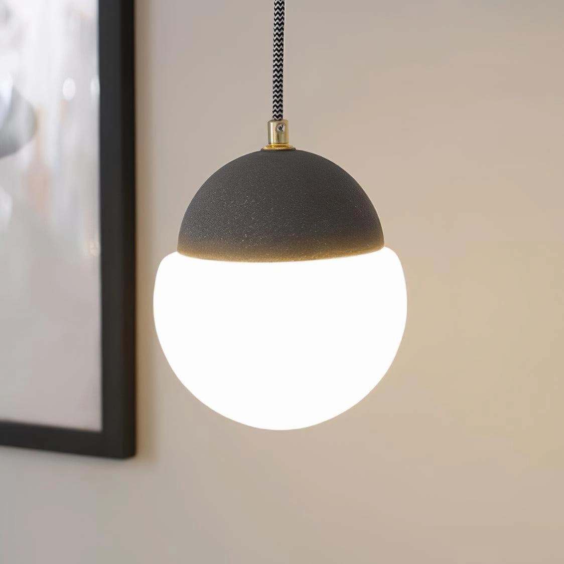 Cement Eclipse Pendant Lamp