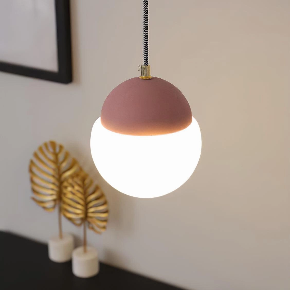 Cement Eclipse Pendant Lamp