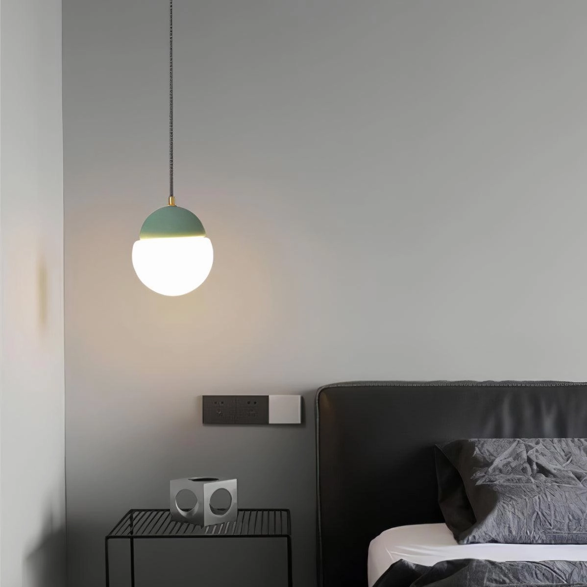 Cement Eclipse Pendant Lamp