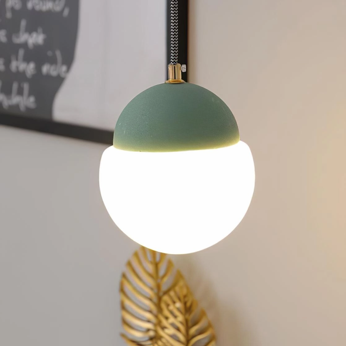 Cement Eclipse Pendant Lamp