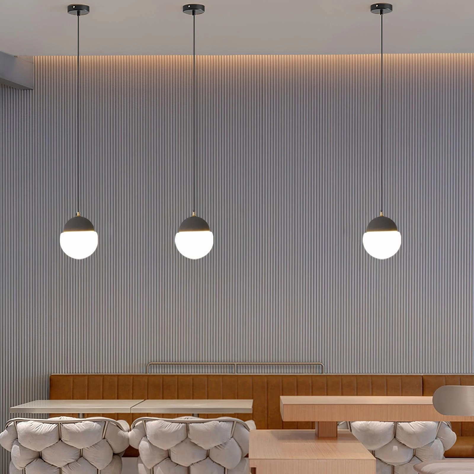 Cement Eclipse Pendant Lamp