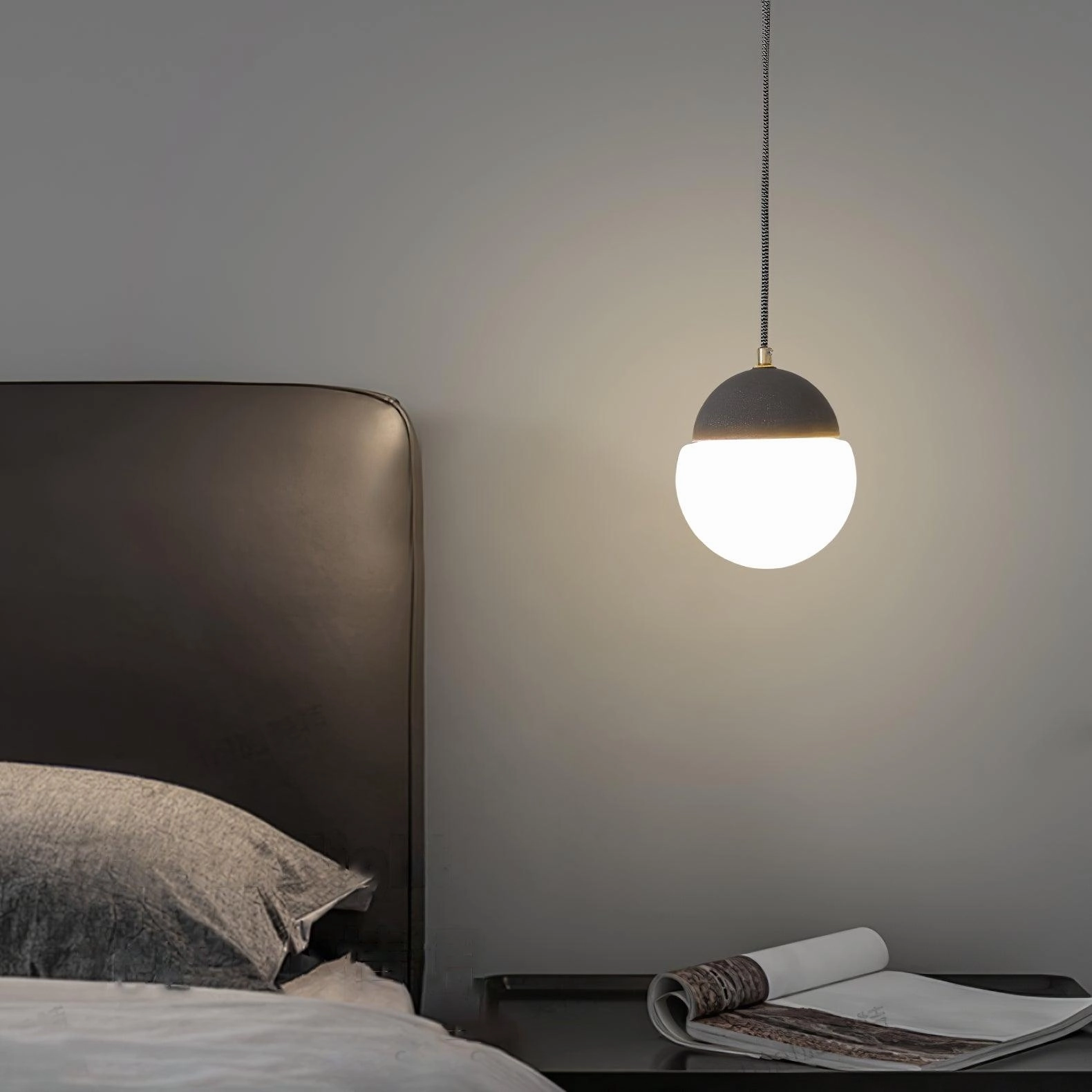 Cement Eclipse Pendant Lamp