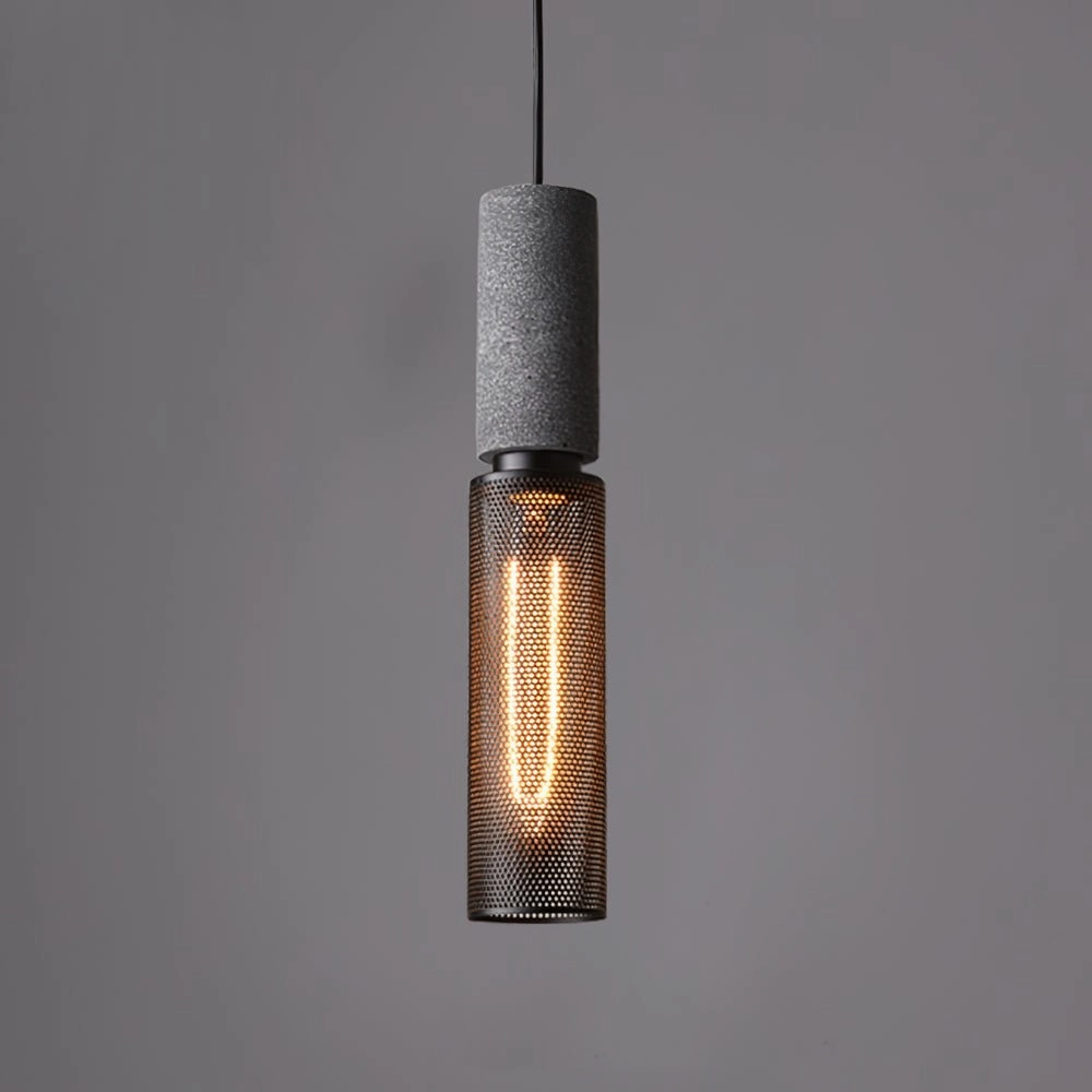 Cement Mesh Pendant Light