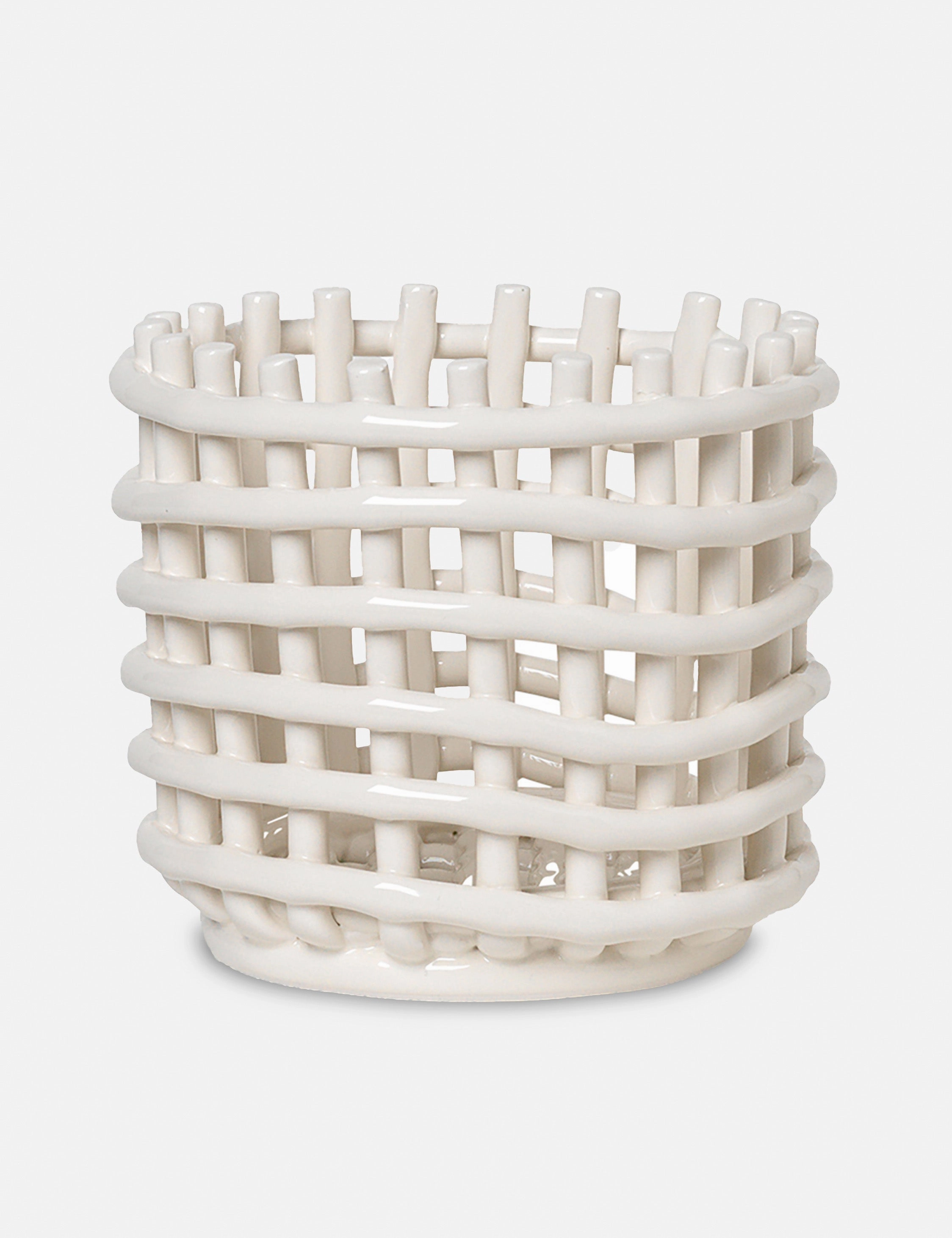Ceramic Basket by Ferm Livinghome decor ,wall decor 