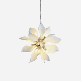 Ceramic Petals Blooming Chandelierrustic chandelier,bedroom chandelier 