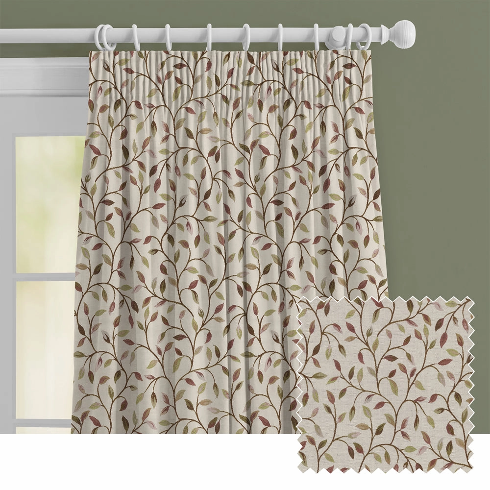 Cervino Woven Jacquard Made to Measure Curtains Cream Auberginebedding sets ,throw blankets 