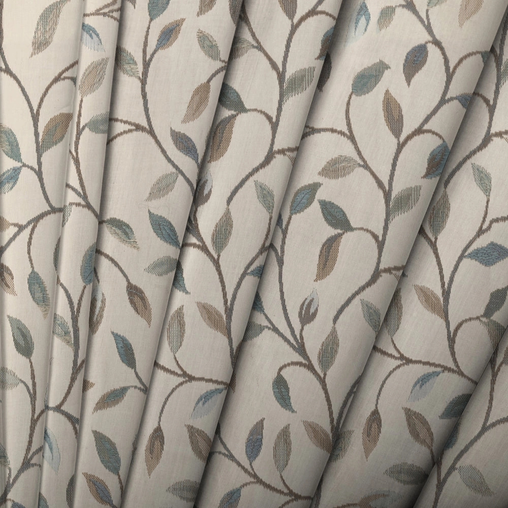 Cervino Woven Jacquard Made to Measure Curtains Mineral
