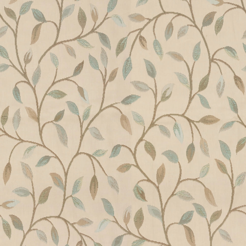 Cervino Woven Jacquard Made to Measure Curtains Robins Egg