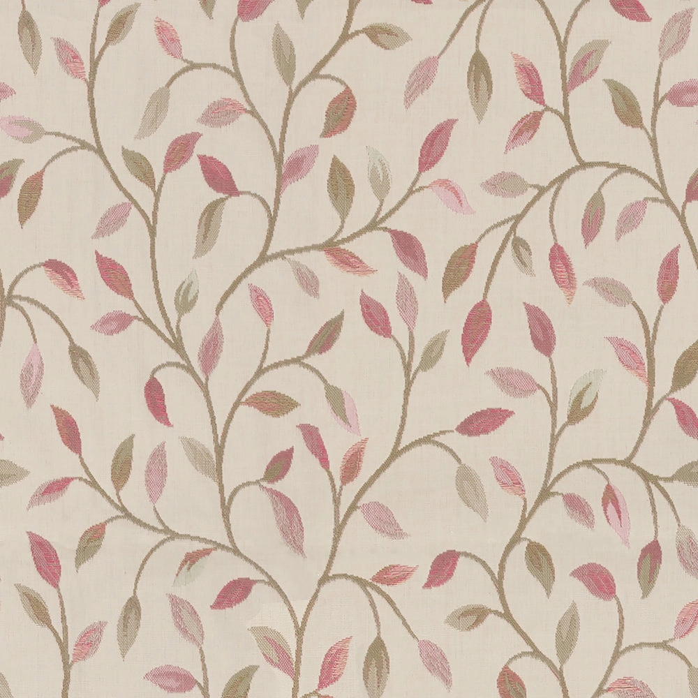Cervino Woven Jacquard Made to Measure Curtains Rose Hip