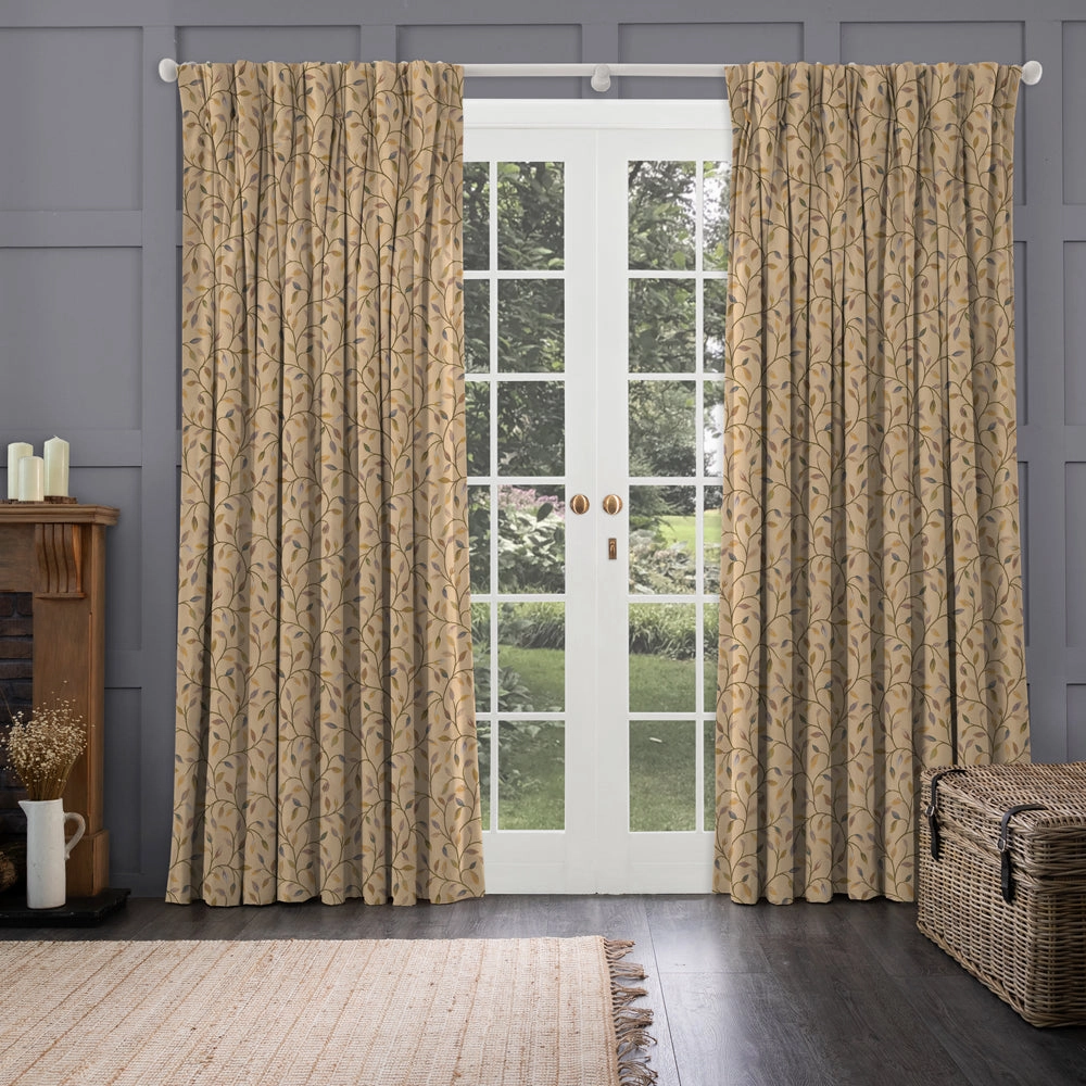Cervino Woven Jacquard Made to Measure Curtains Spring