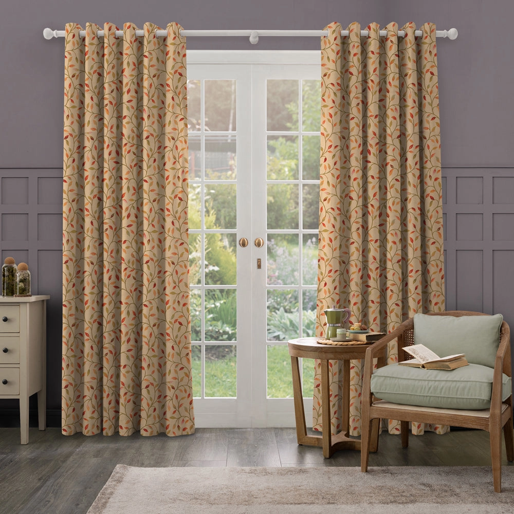 Cervino Woven Jacquard Made to Measure Curtains Summer