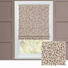 Cervino Woven Jacquard Made to Measure Roman Blinds Damsonbedding sets ,throw blankets 