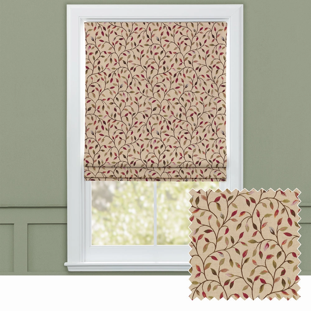 Cervino Woven Jacquard Made to Measure Roman Blinds Elderberrybedding sets ,throw blankets 