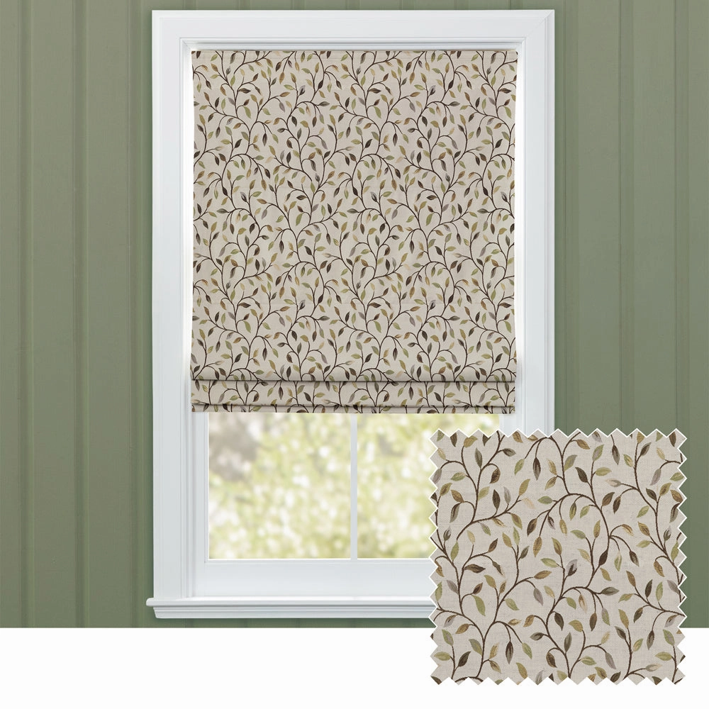 Cervino Woven Jacquard Made to Measure Roman Blinds Limebedding sets ,throw blankets 