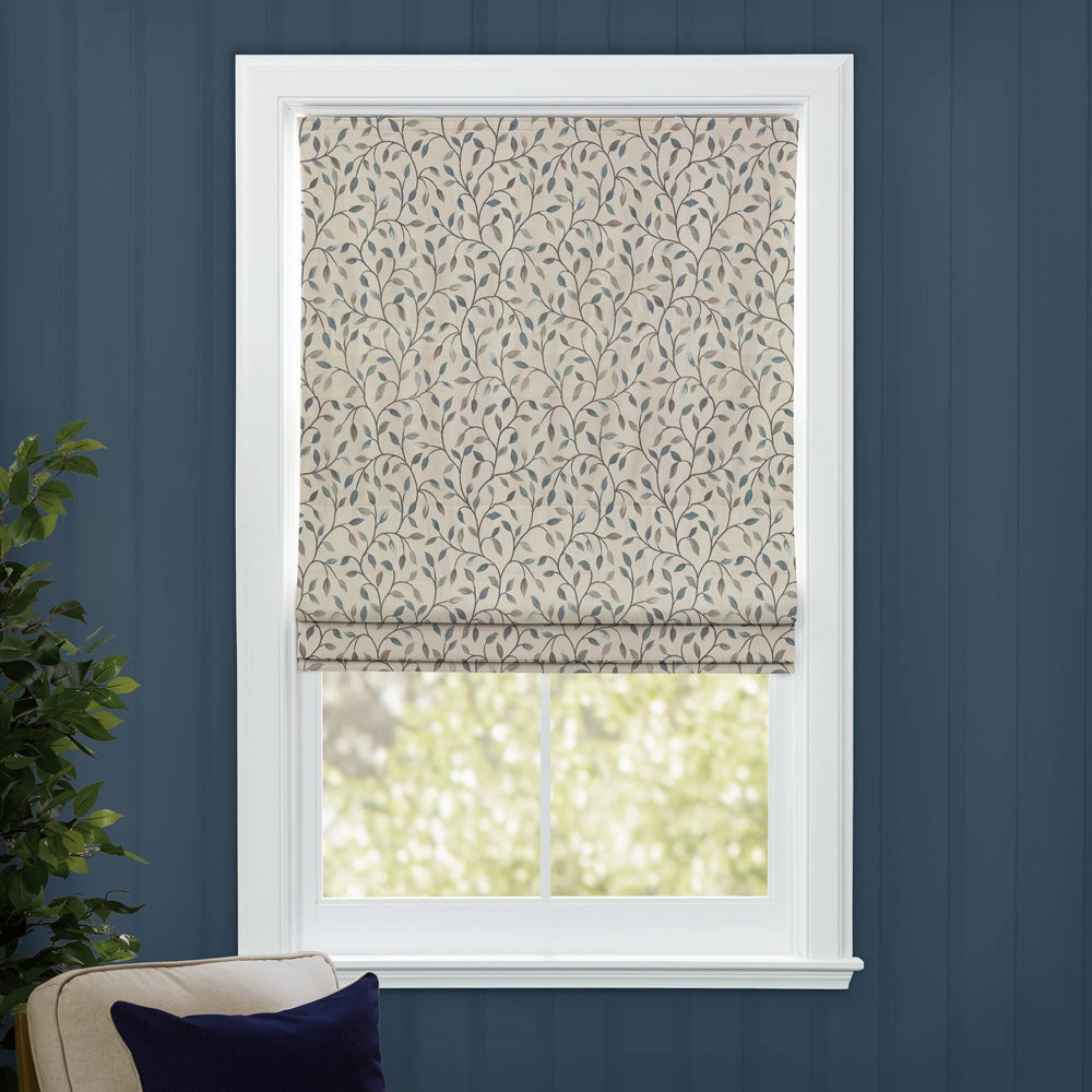 Cervino Woven Jacquard Made to Measure Roman Blinds Mineral
