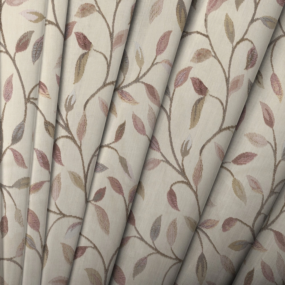 Cervino Woven Jacquard Made to Measure Roman Blinds Pearl