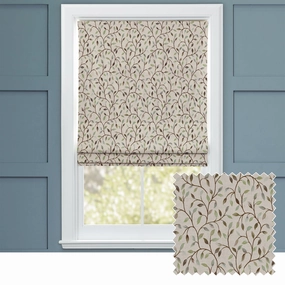 Cervino Woven Jacquard Made to Measure Roman Blinds Winter Frostbedding sets ,throw blankets 