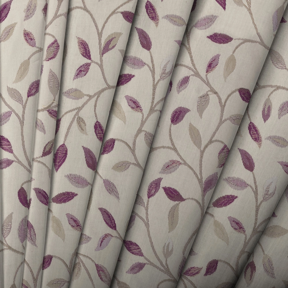 Cervino Woven Jacquard Made to Measure Roman Blinds Wisteria