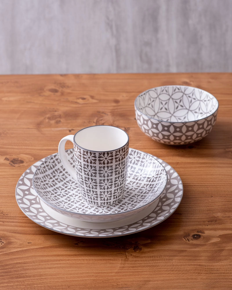 Chambray 16-Piece Dinner Setmodern kitchen decor ,kitchen dinner set ,dinnerware 