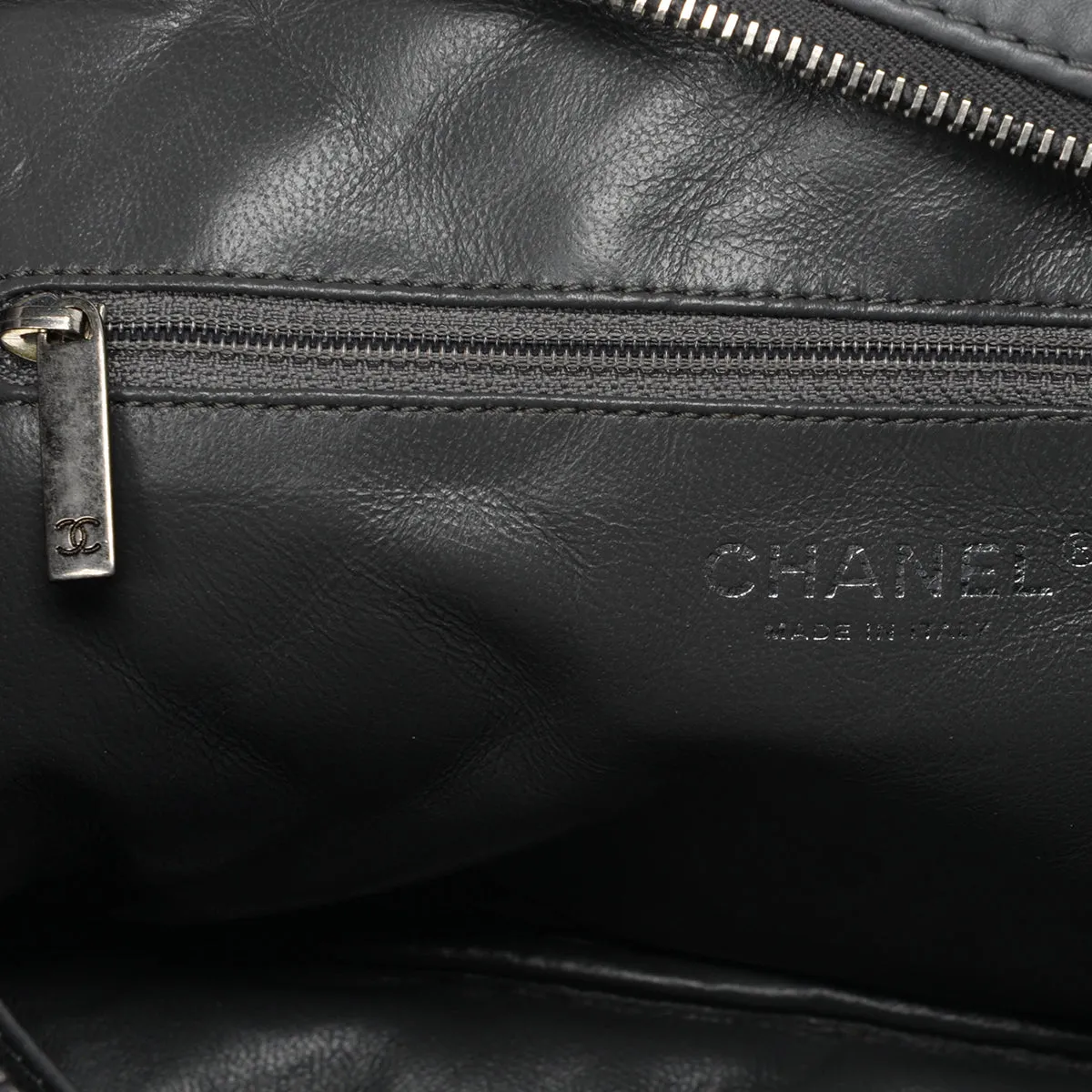 Chanel Grey Aged Calfskin Medium Reissue Camera Bag