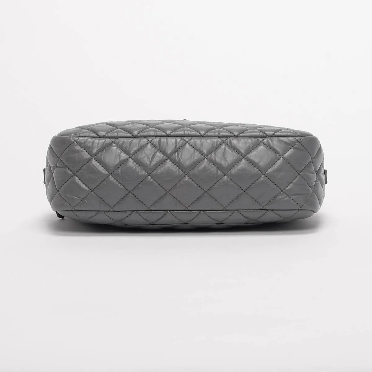 Chanel Grey Aged Calfskin Medium Reissue Camera Bag