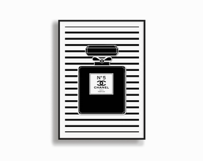 Chanel No. 5 Poster 2nd Editionnordic style wall decor