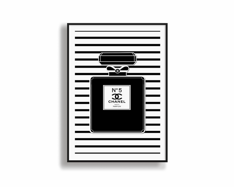 Chanel No. 5 Poster 2nd Editionnordic style wall decor