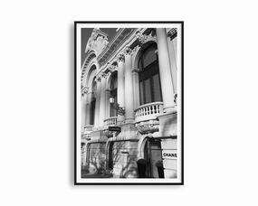 Chanel Store B & Wmodern abstract painting decor