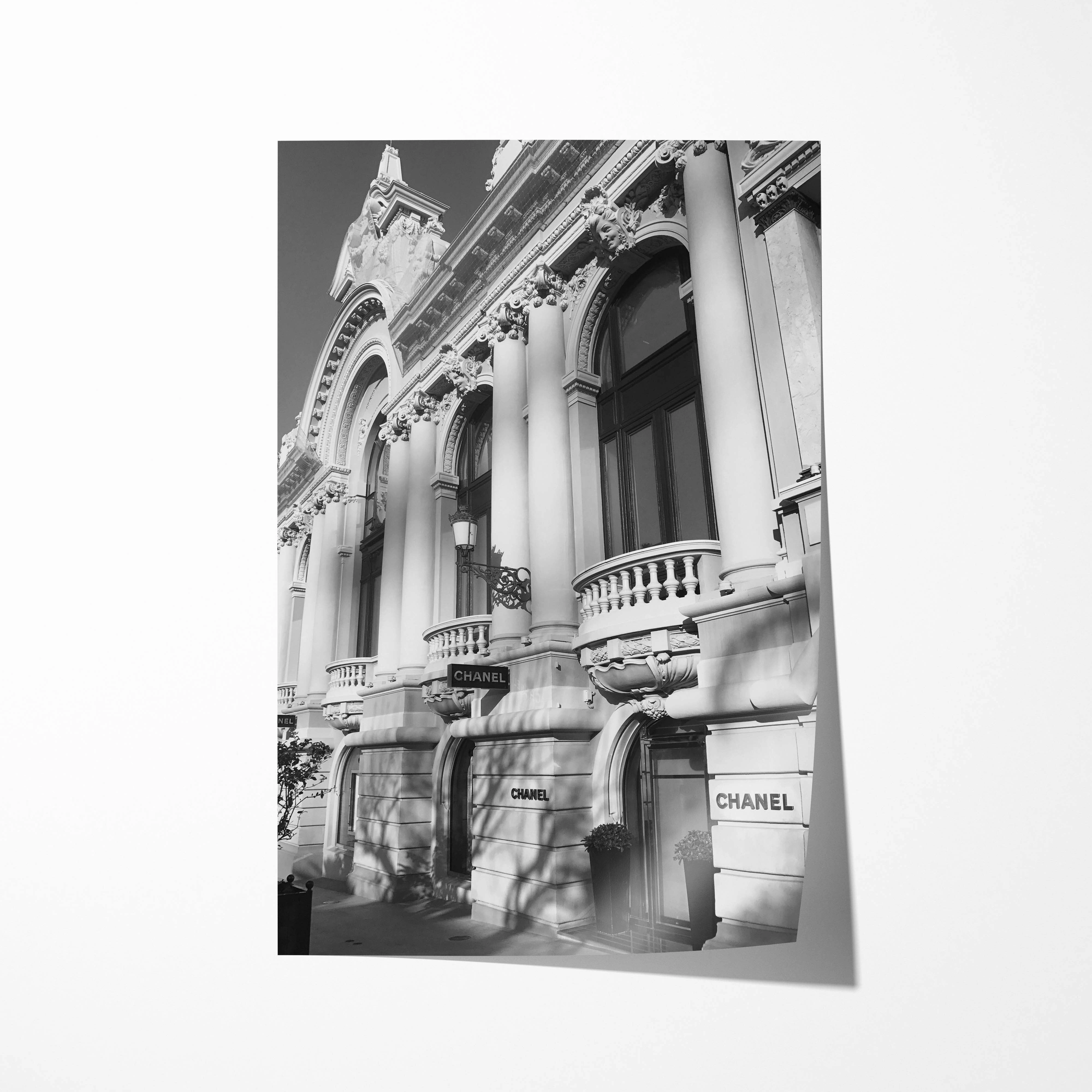 Chanel Store B & W