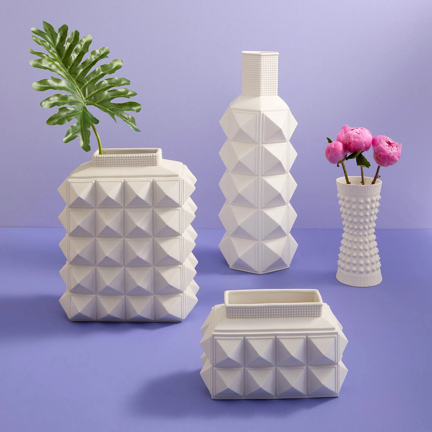 Charade Studded Taper Vase