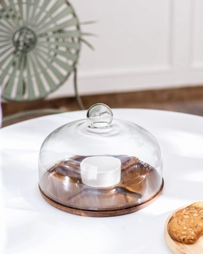 Charcuterie Chip 'n Dip Platter with Ceramic Bowlmodern kitchen decor ,kitchen dinner set ,dinnerware 