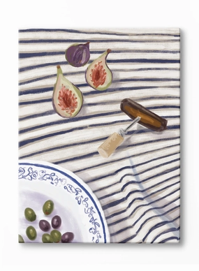 Charcuterie Fantasy, Canvasindoor decorative canvas print