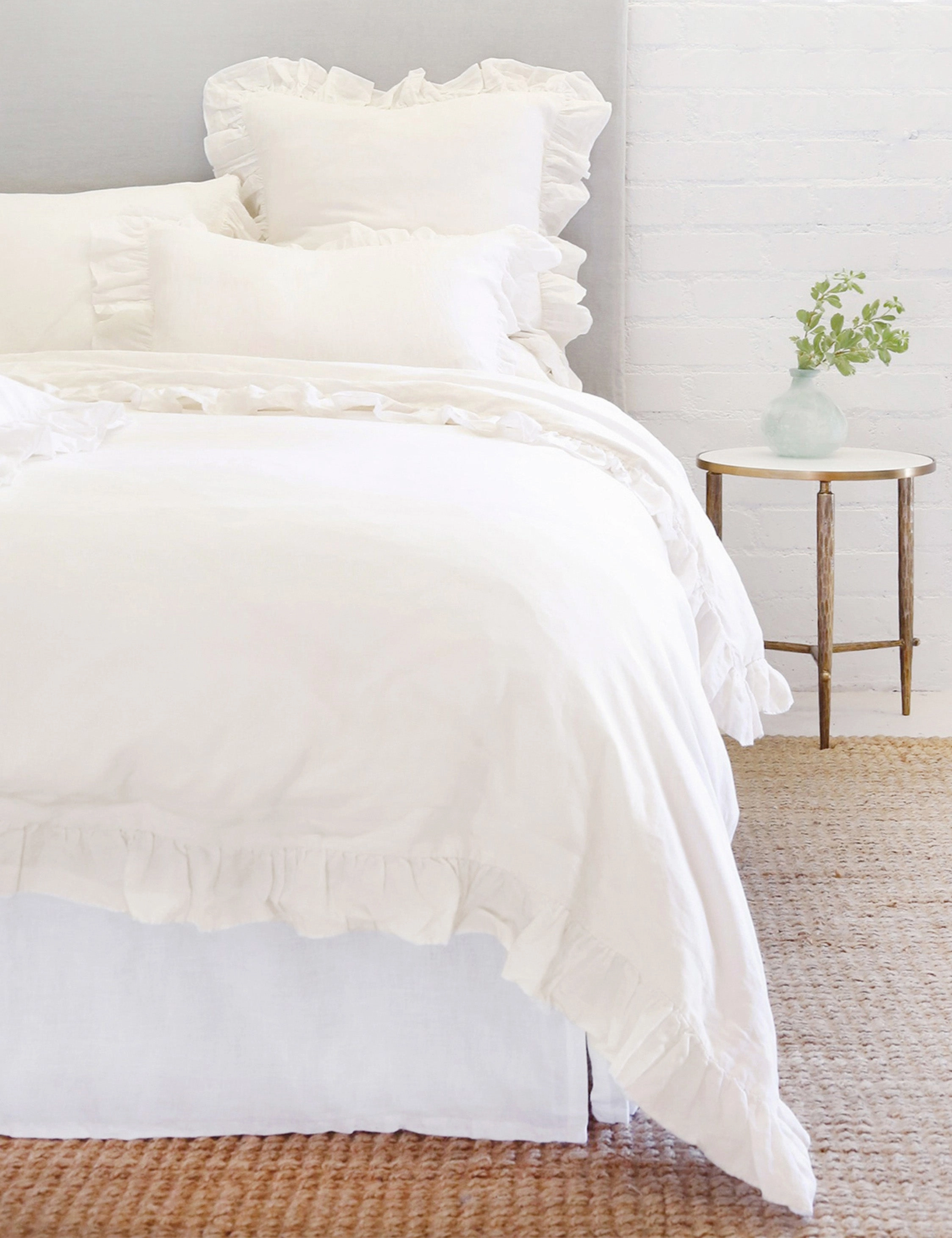 Charlie Linen Duvet by Pom Pom at Homebedding sets ,throw blankets 