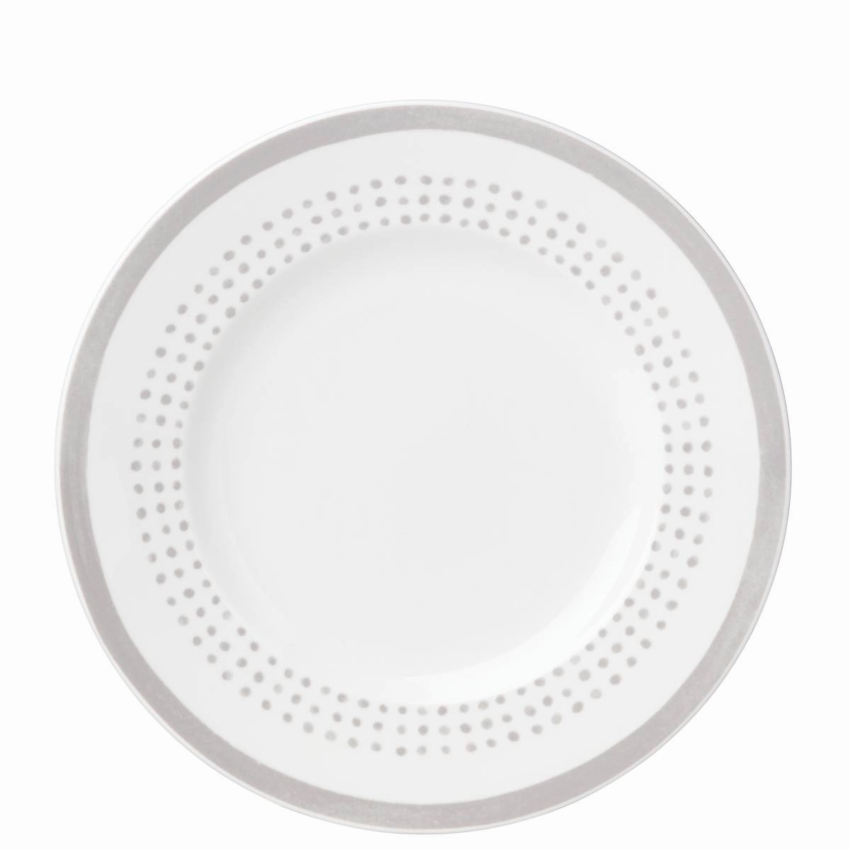 Charlotte Street Grey East  Accent Platemodern kitchen decor ,kitchen dinner set ,dinnerware 