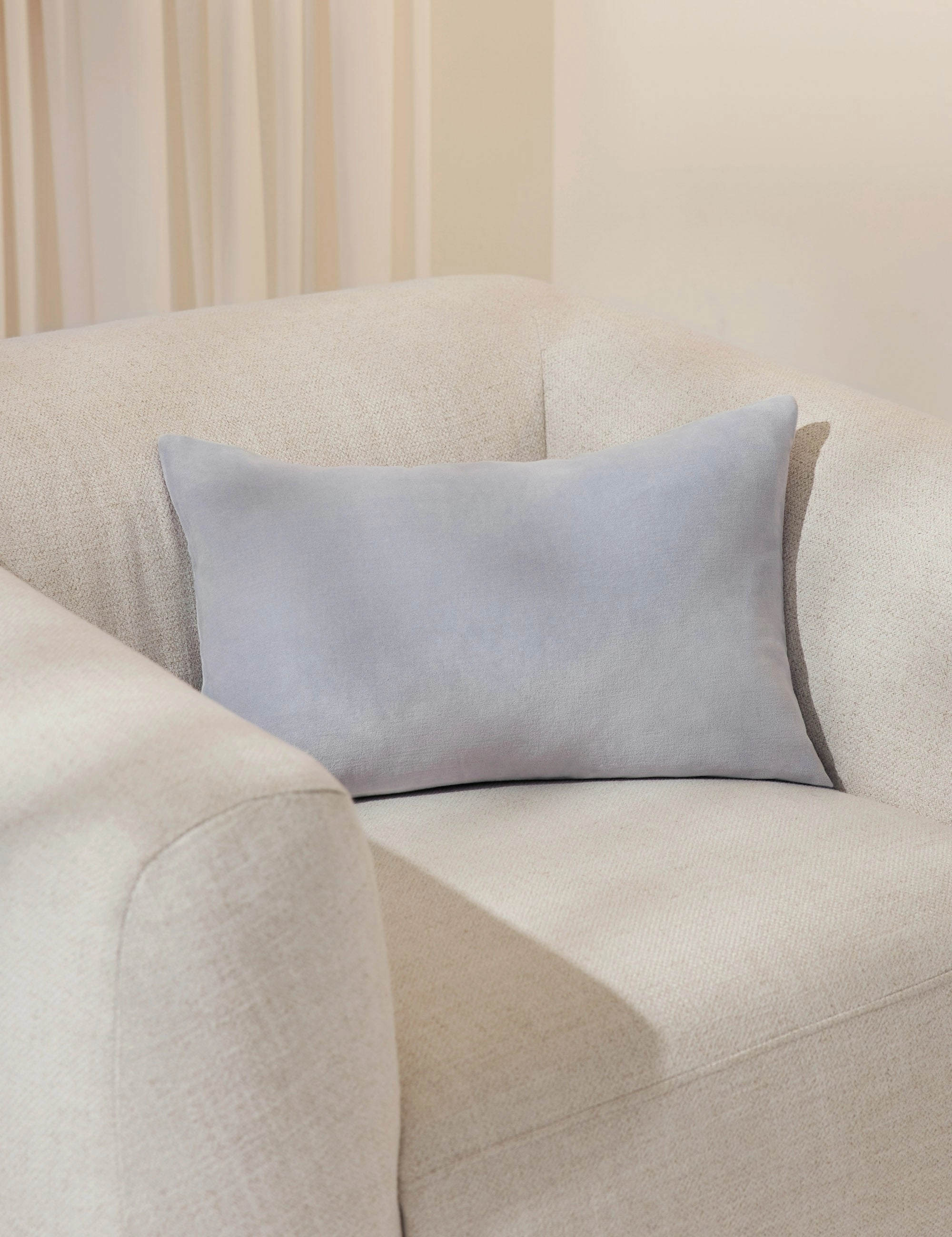Charlotte Velvet Lumbar Pillow
