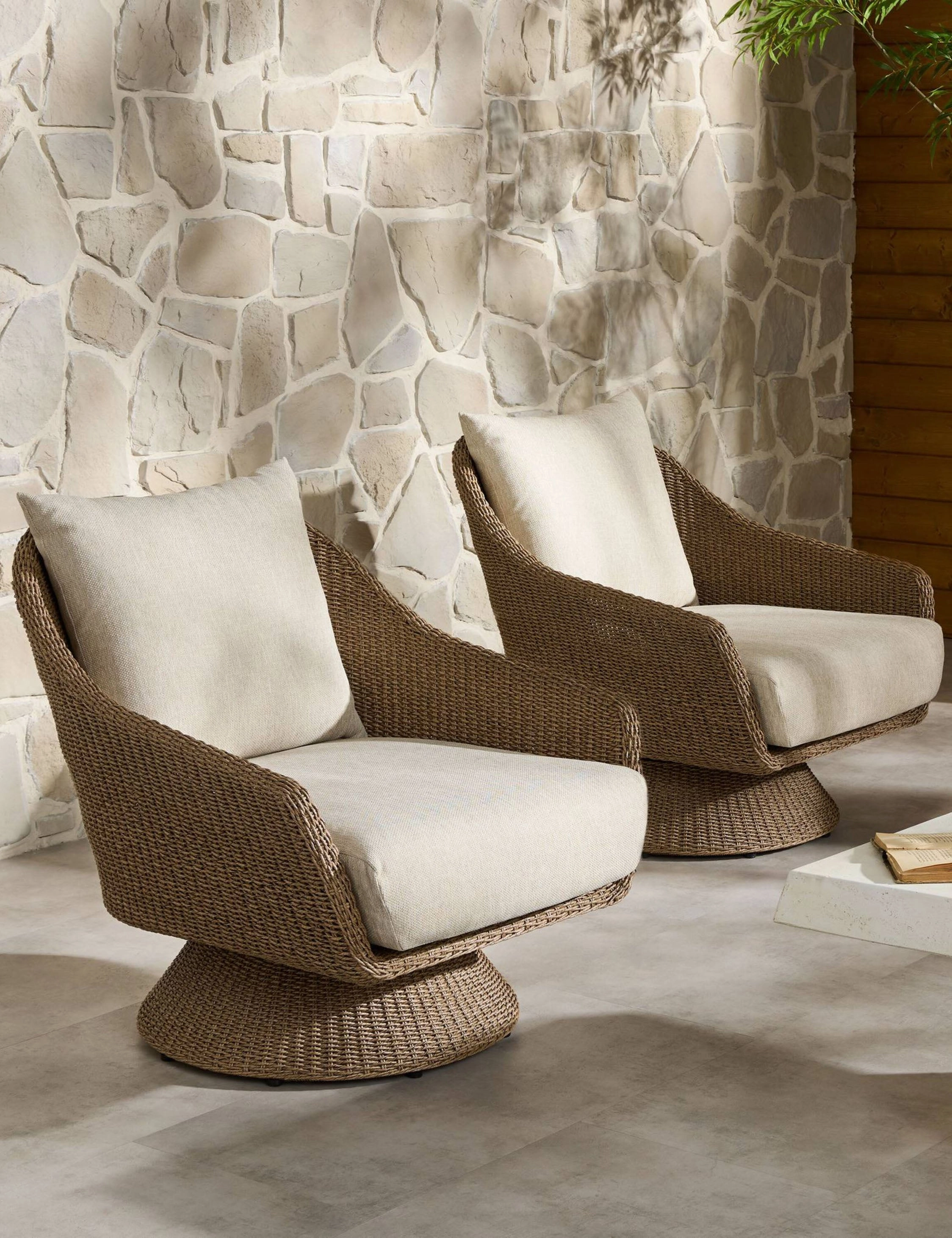 Chauncey Outdoor Swivel Chair