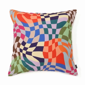Checker Twist Cushion Cover 450 X 450 Multibedding sets ,throw blankets 