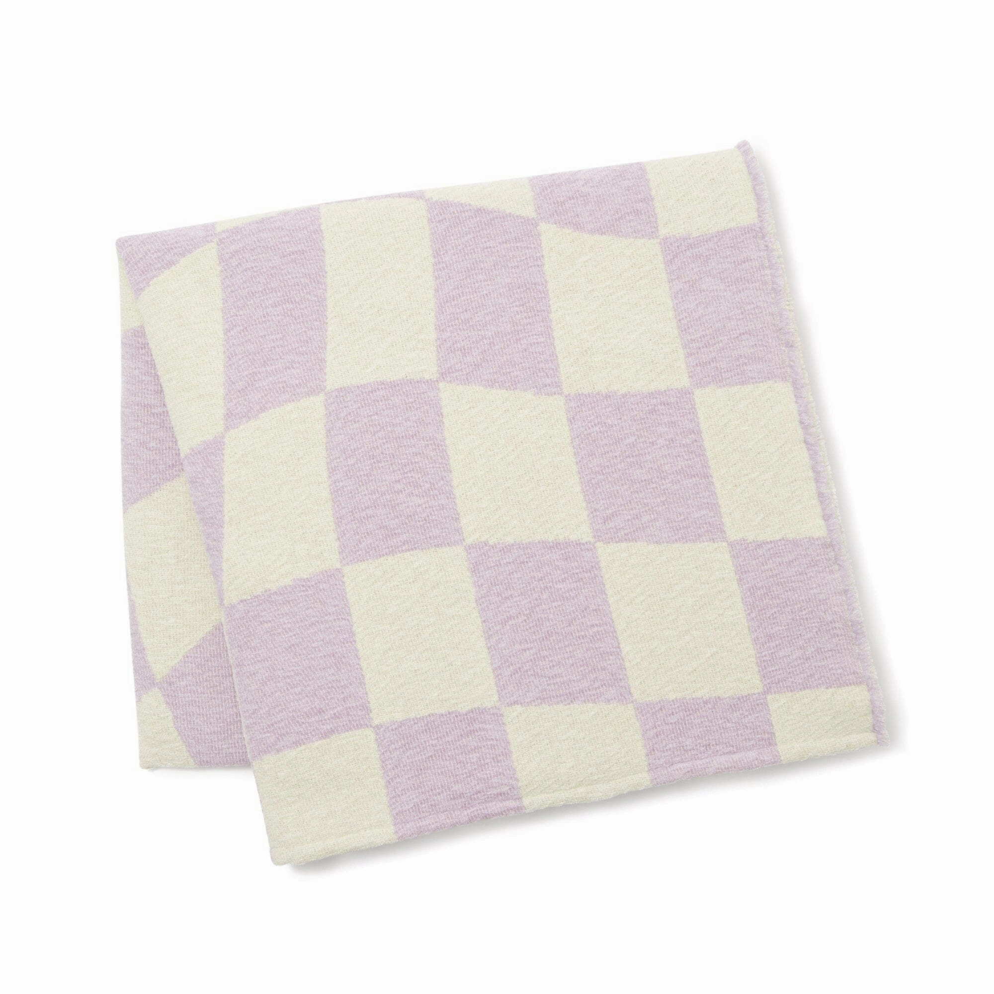 Checkerboard Throw 1700 X 1300 Purple X Light Greenbedding sets ,throw blankets 
