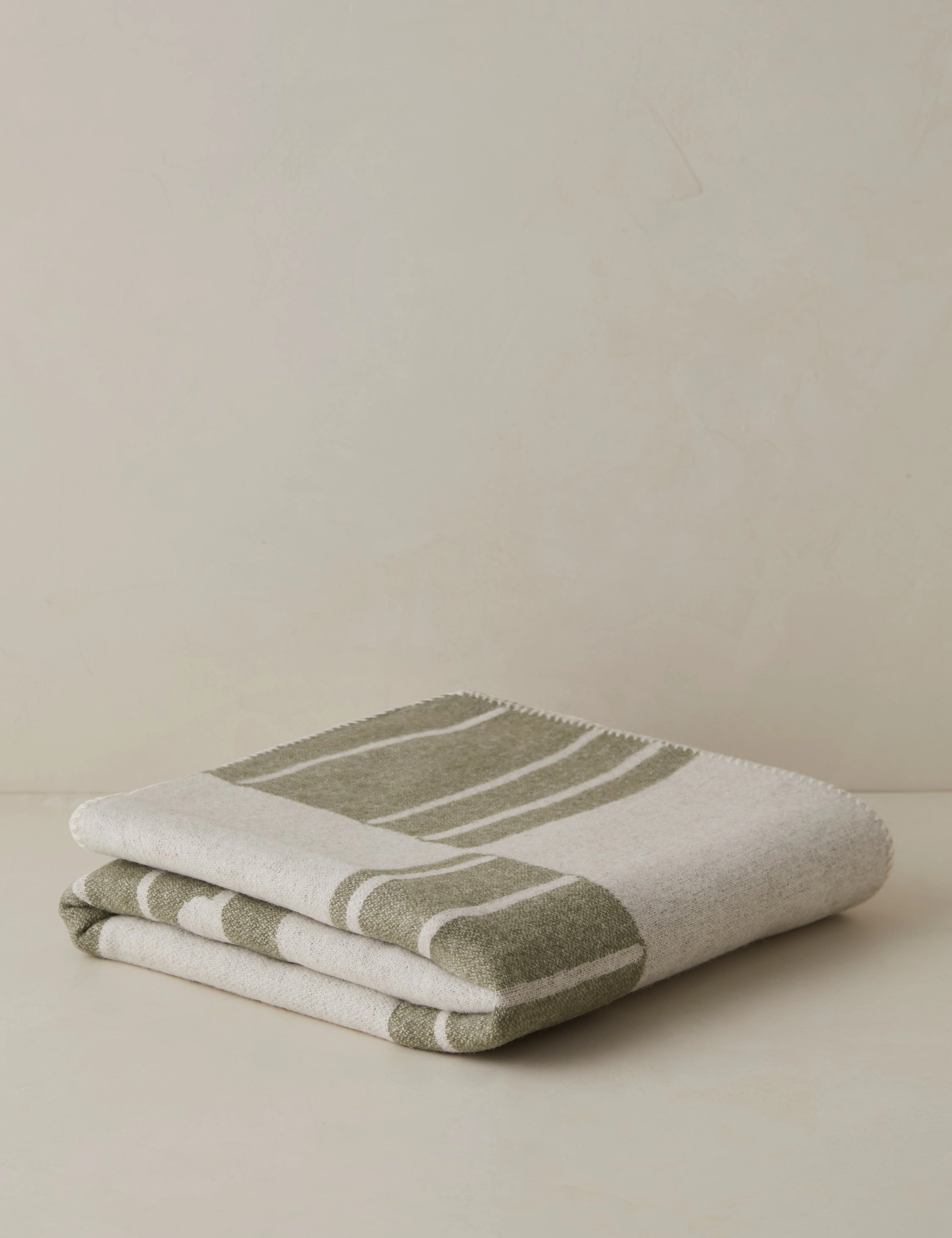 Checkered Reversible Wool Throw by Sarah Sherman Samuel